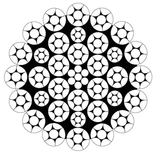 Крановый канат 11x0.8x0.75 мм ЛК-Р ГОСТ 2688-80