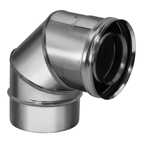Коаксиальные отводы 90 градусов марка AISI 444, ASTM E2016-06 в г. Самара